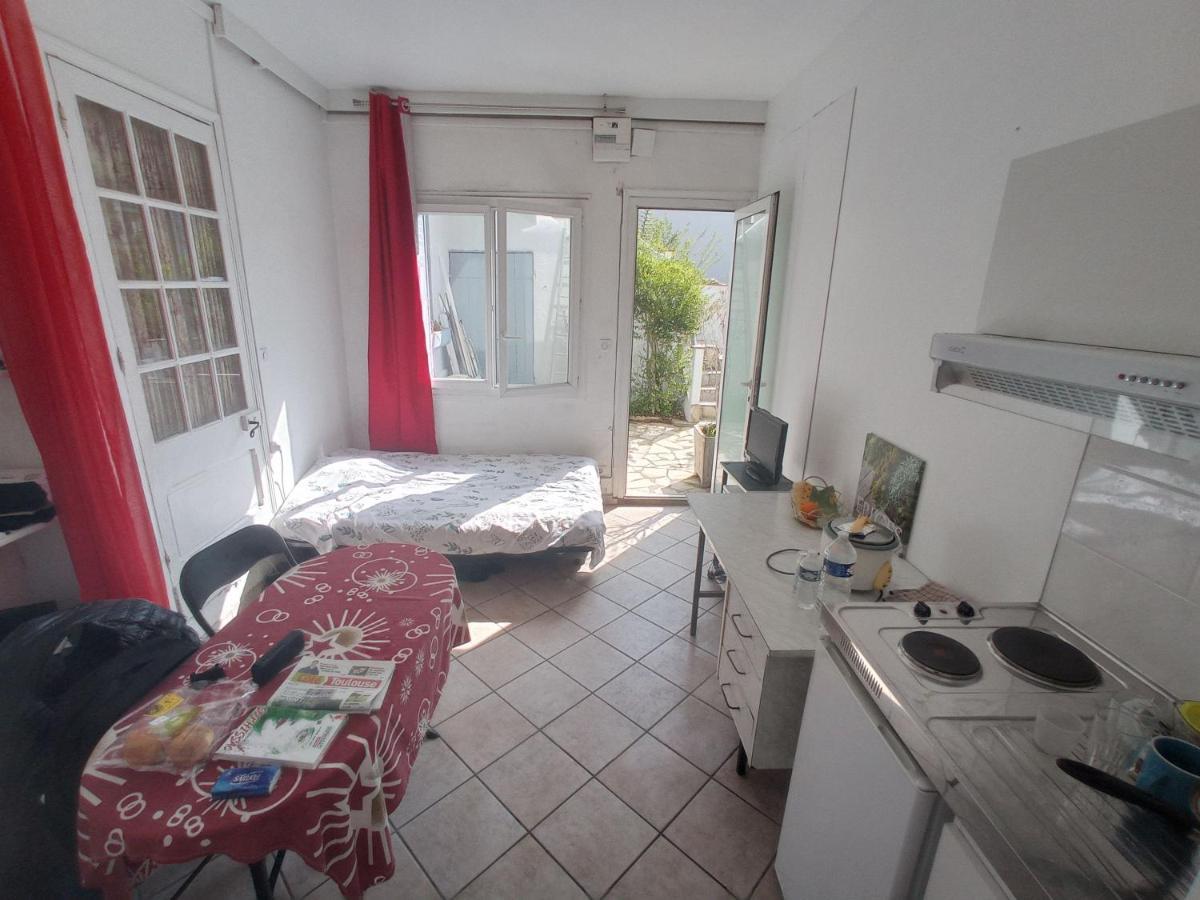 Chambre Meublee Independante, Avec Piscine Et Jardin, 1 Lit Pour 2 Personnes Direct Gare Aeroport Toulouse Bagian luar foto