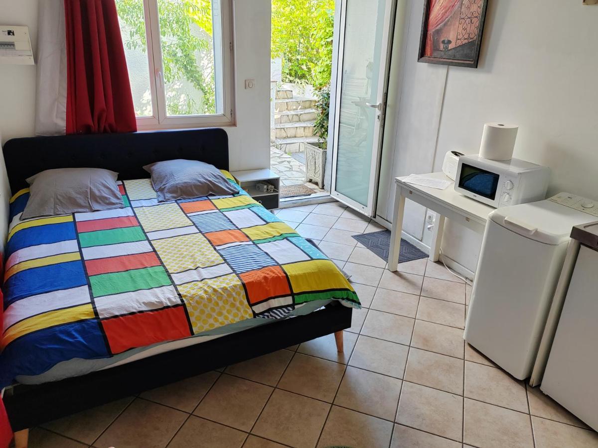 Chambre Meublee Independante, Avec Piscine Et Jardin, 1 Lit Pour 2 Personnes Direct Gare Aeroport Toulouse Bagian luar foto
